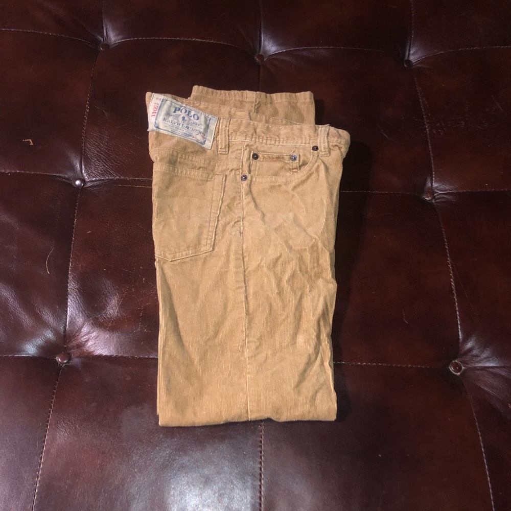 Polo Ralph Lauren POLO Tan CORDUROY Jeans PANTS
